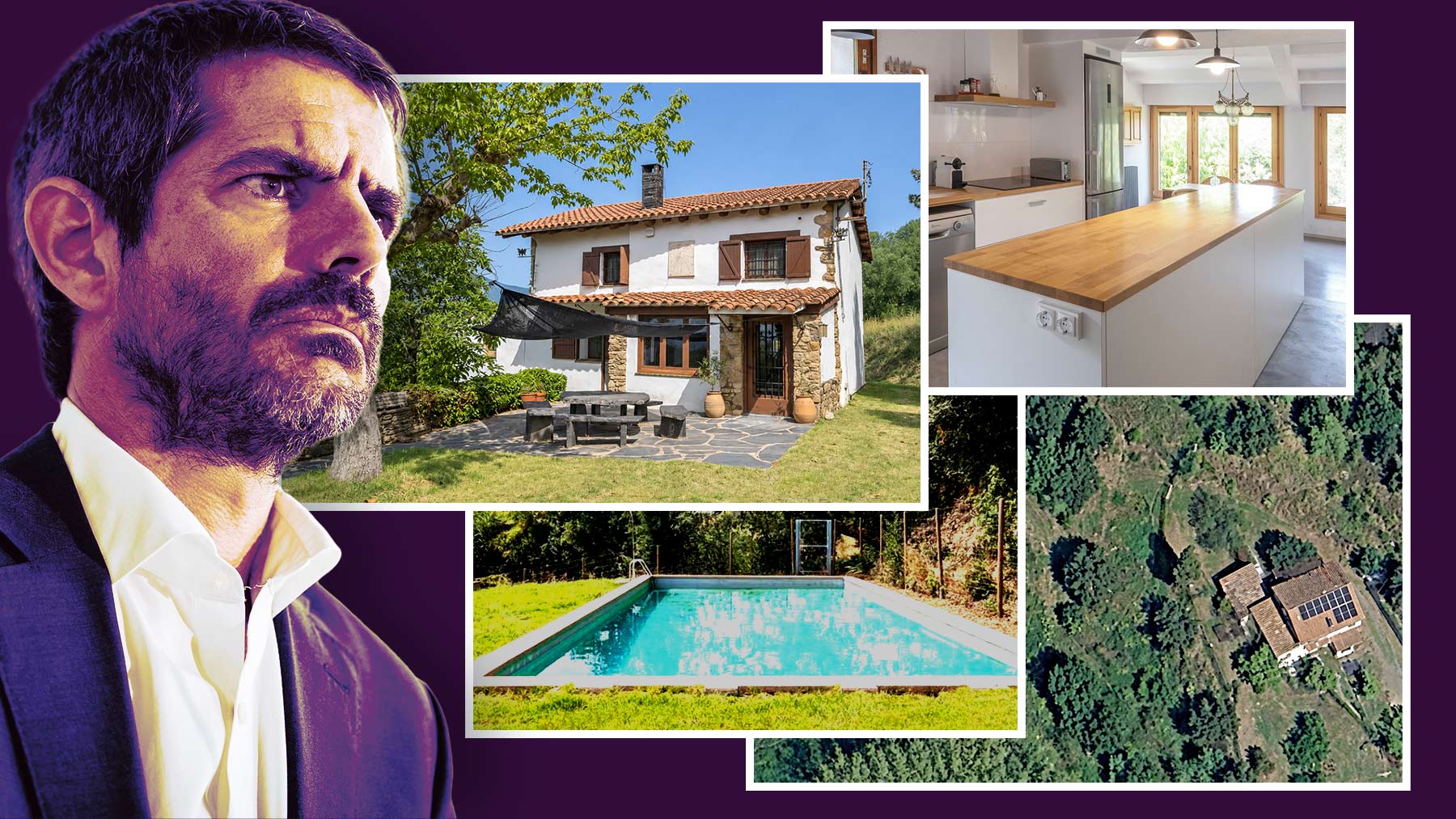 El ministro Urtasun y su padre, hijo de franquista, se lucran alquilando una preciosa casa rural en la reserva natural del Montseny