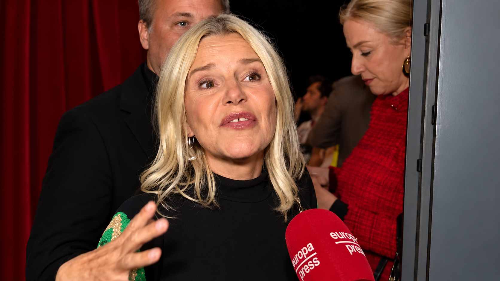 Eugenia Martínez de Irujo durante el aniversario del tablao ‘La Carmela’. (Foto: Europa Press)