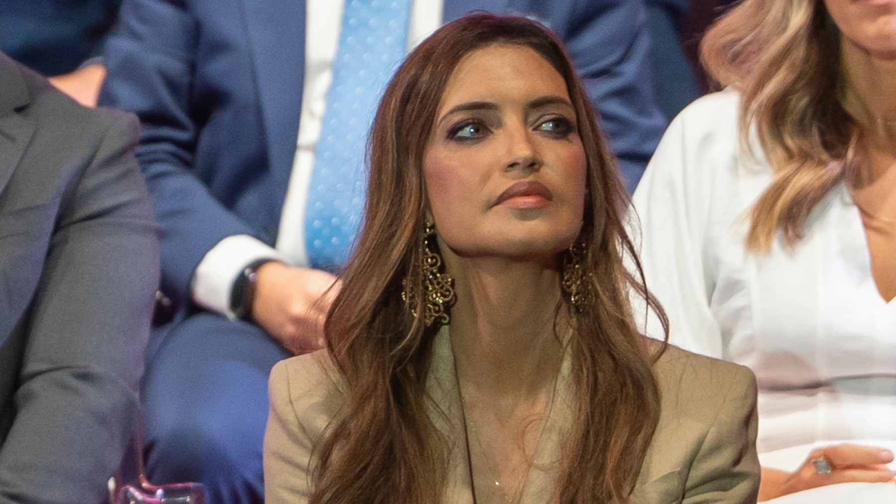 Sara Carbonero en un evento en Madrid. (Foto: Europa Press)