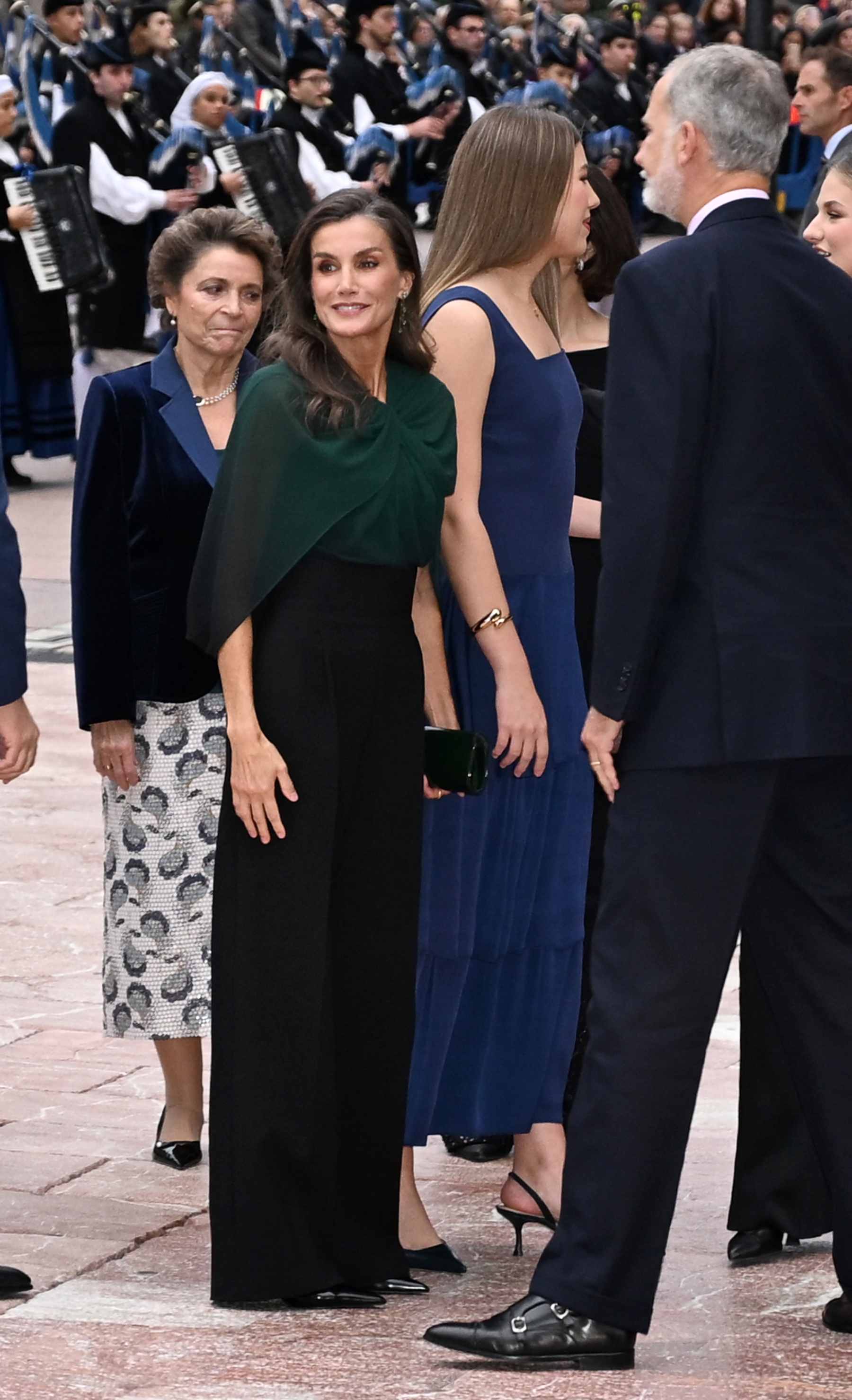 La Reina Letizia en la antesala a los Premios Princesa de Asturias. (Foto: Europa Press)
