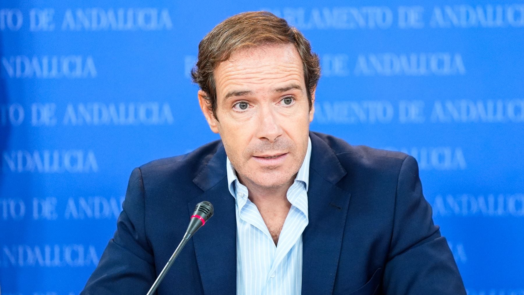 Javier Cortés, portavoz de Vox en el Parlamento de Andalucía.