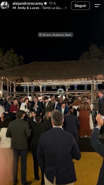 El interior de la fiesta de Roca Rey. (Foto: Europa Press)