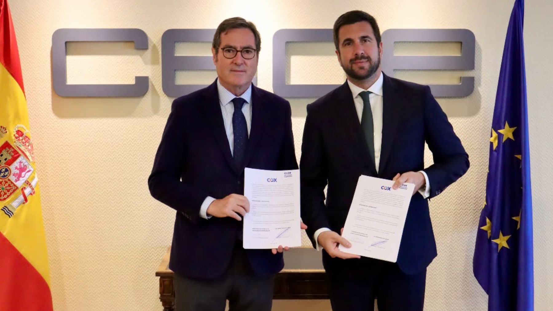 Cox se incorpora a CEOE y Riquelme será miembro del Consejo Asesor de Garamendi