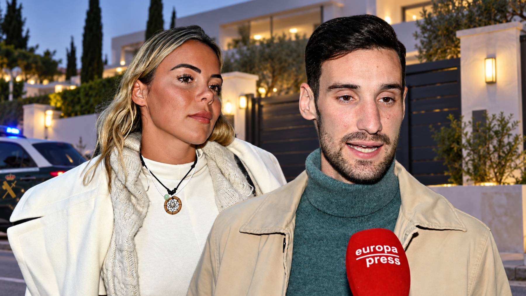Alba Silva y Sergio Rico. (Foto: Europa Press)