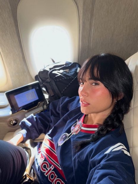 Aitana, bronceador, maquillaje