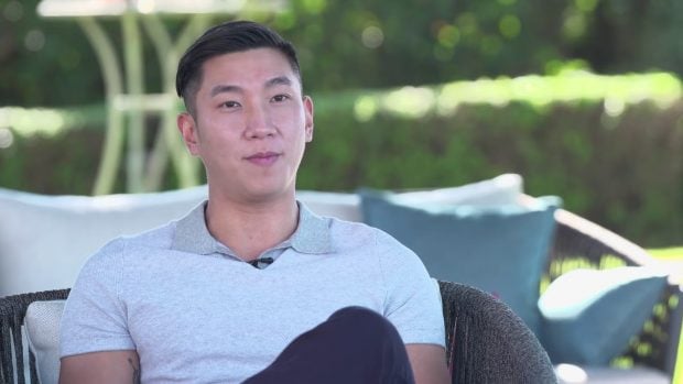 Andrés Cheung durante una entrevista para Atresplayer (Foto: Atresmedia).