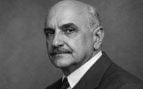 George Santayana. Imagen generada por IA.