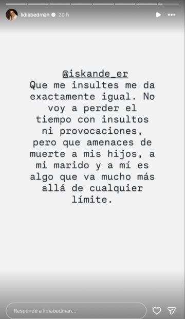 Lidia Bedman, Abascal