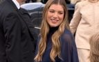 La infanta Sofía en Asturias. (Foto: TVE)