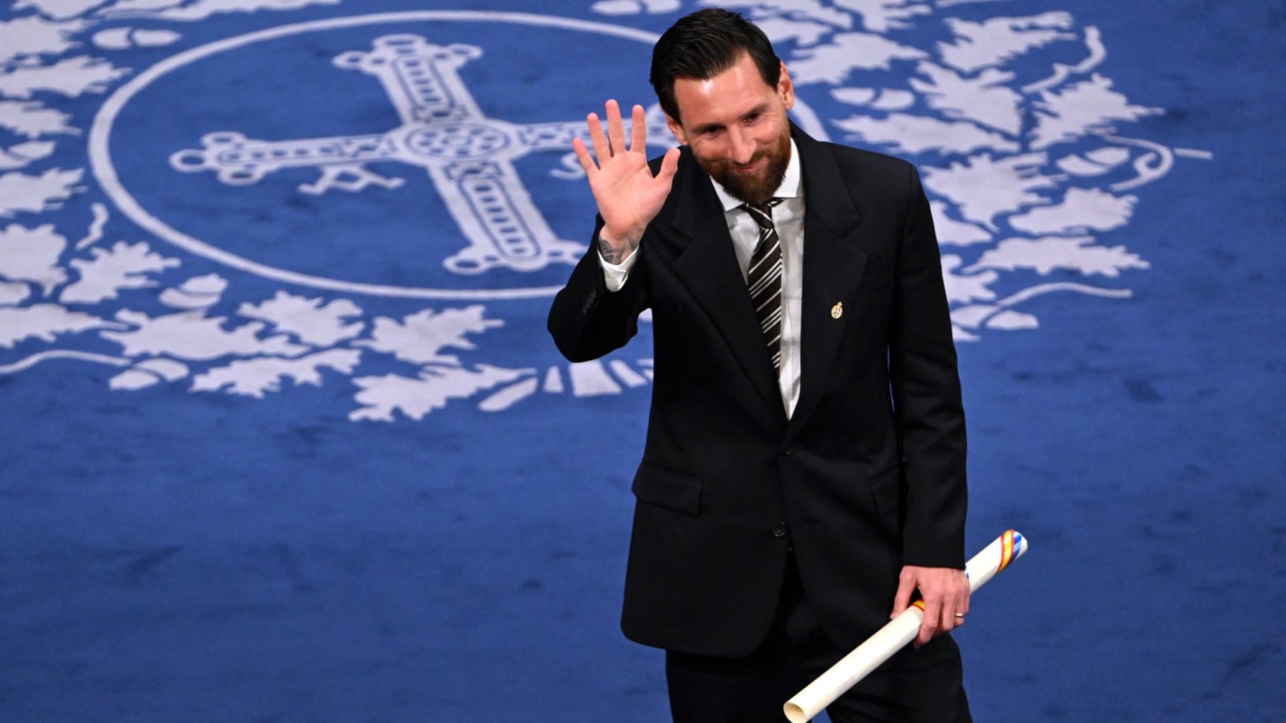 Messi átvette az Asztúriai Hercegnő-díjat Oviedóban