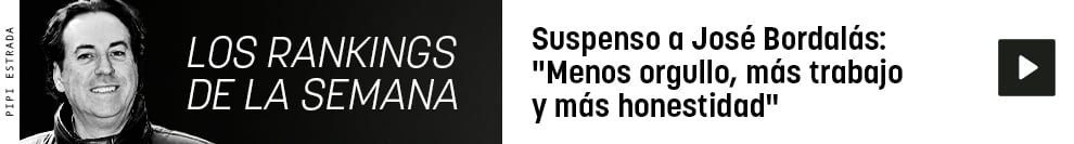 Pipi Estrada suspende a José Bordalás: Menos orgullo, más trabajo y más honestidad