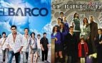 Montaje de los carteles de las series de 'El Barco' y 'El Internado' (Fuente: Antena 3)