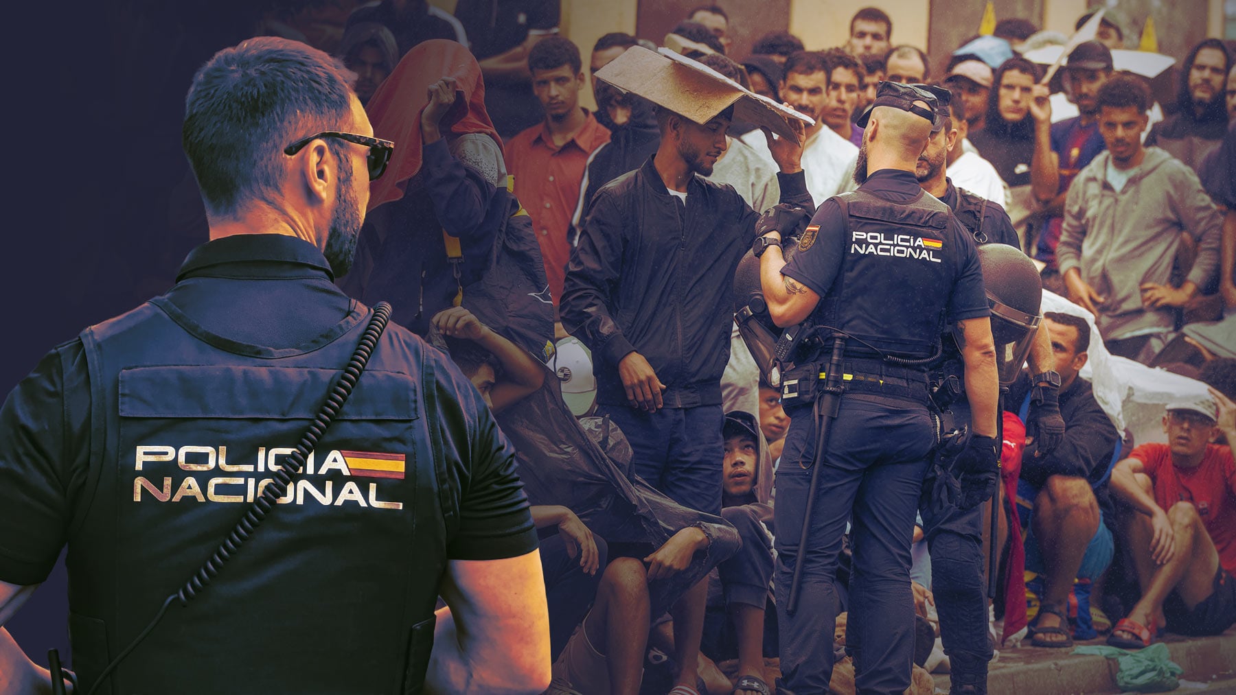 El 90% de los invasores de Ceuta no se presenta ante la Policía para ser devueltos a Marruecos