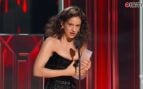 Captura de Rosalía en los Premios Billboard de la Música Latina 2026. (Imágenes de Telemundo)