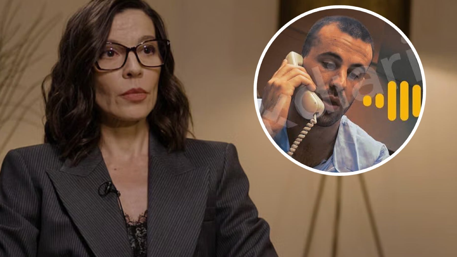 Silvia Bronchalo (Telecinco) habla de los audios con su hijo , Daniel Sancho, publicados por OKDIARIO.