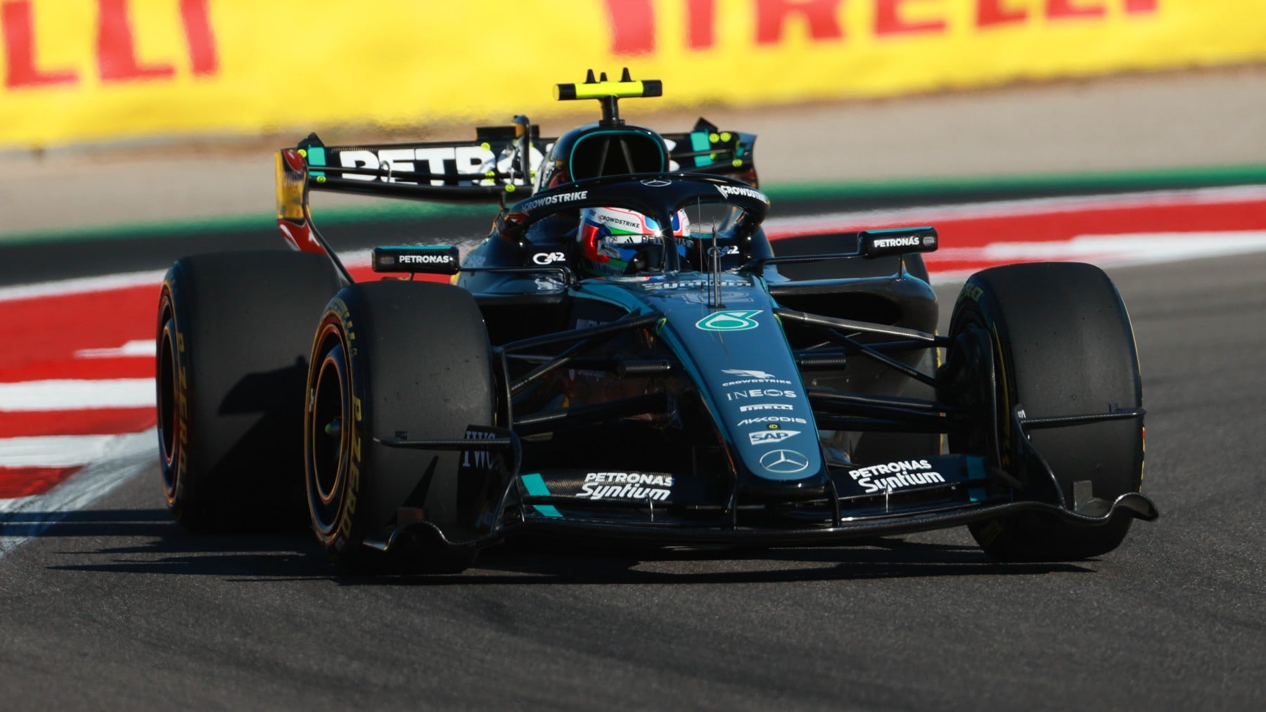 Andrea Kimi Antonelli en el GP de los Estados Unidos (Getty)