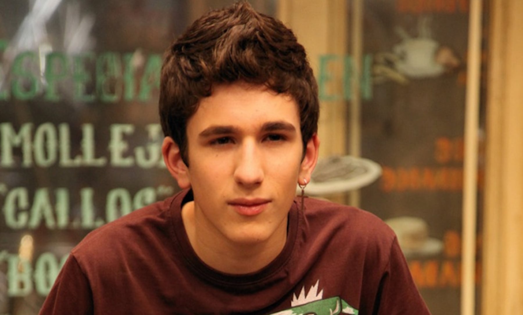 David Castillo en ‘Aída’. (Foto: Telecinco)