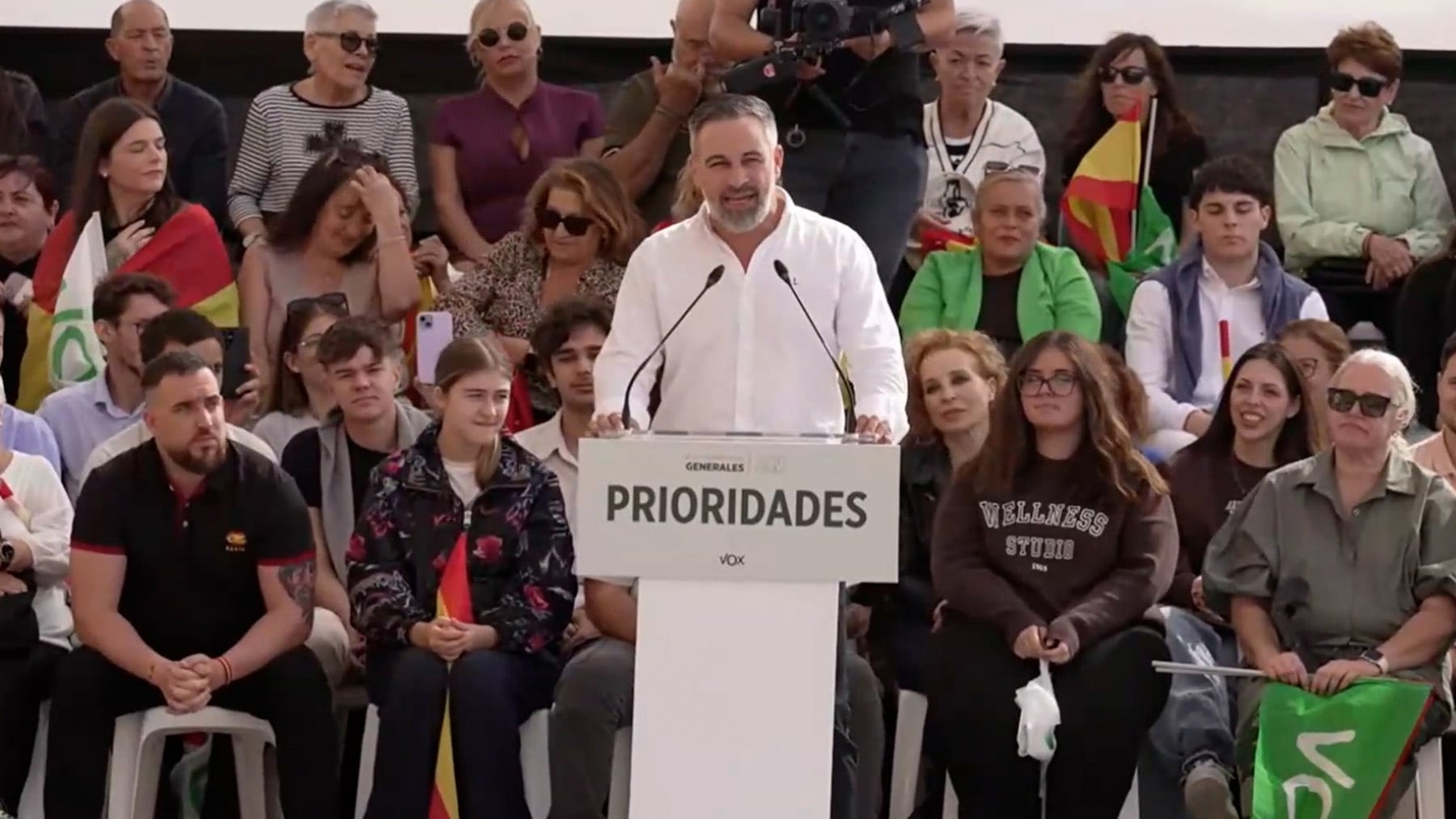Abascal en Palma: Joder, Pedro, eres negacionista de la inseguridad, de la ruina y de la traición que vas a acabar pagando