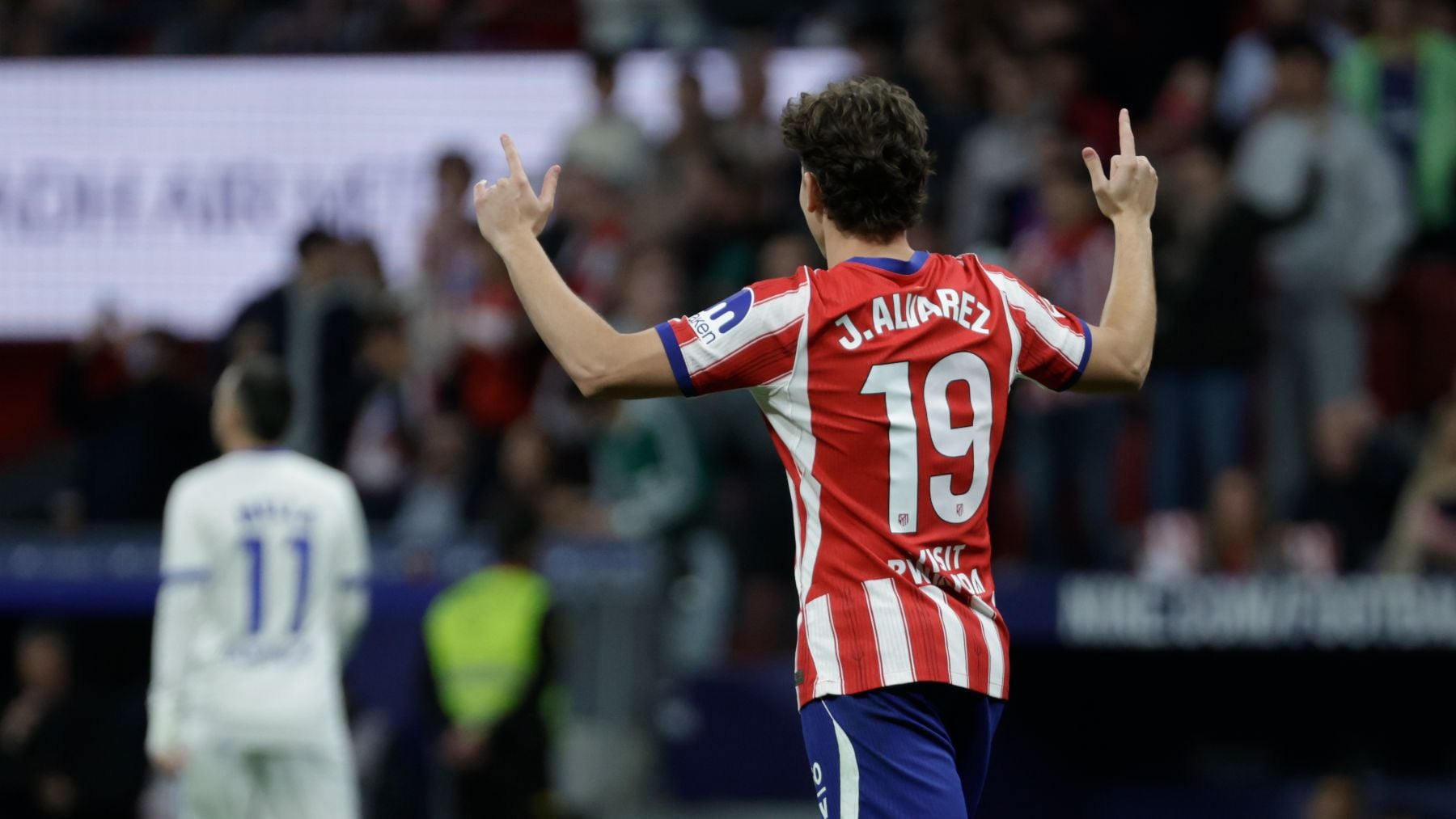 Julián Álvarez se reconcilia con el Metropolitano: marca su primer gol en Liga en casa un año después
