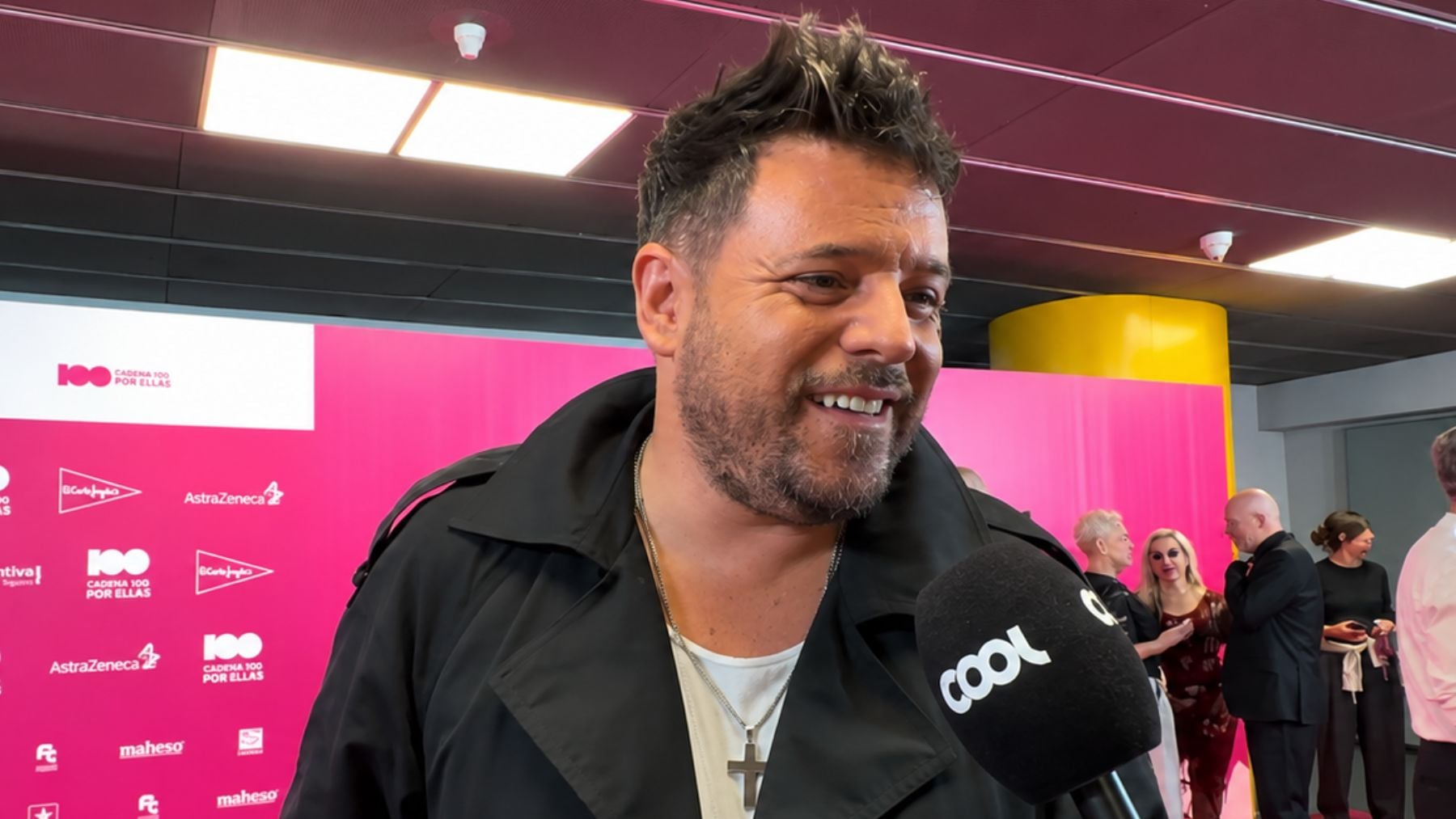 Pablo López en el Por Ellas. (Foto: COOL)