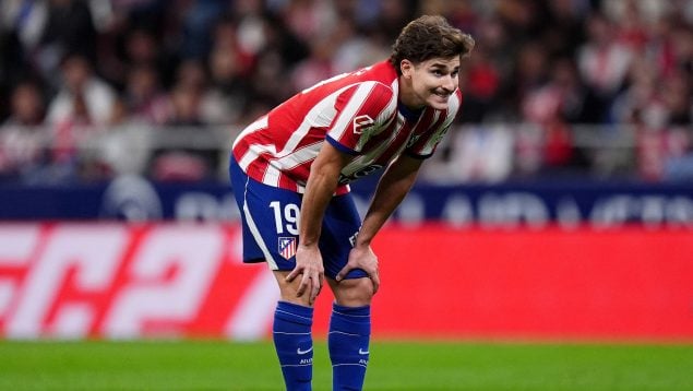 Julián Álvarez bocsánatot kért az Atléticótól a világbajnokság alatt tett kijelentései miatt