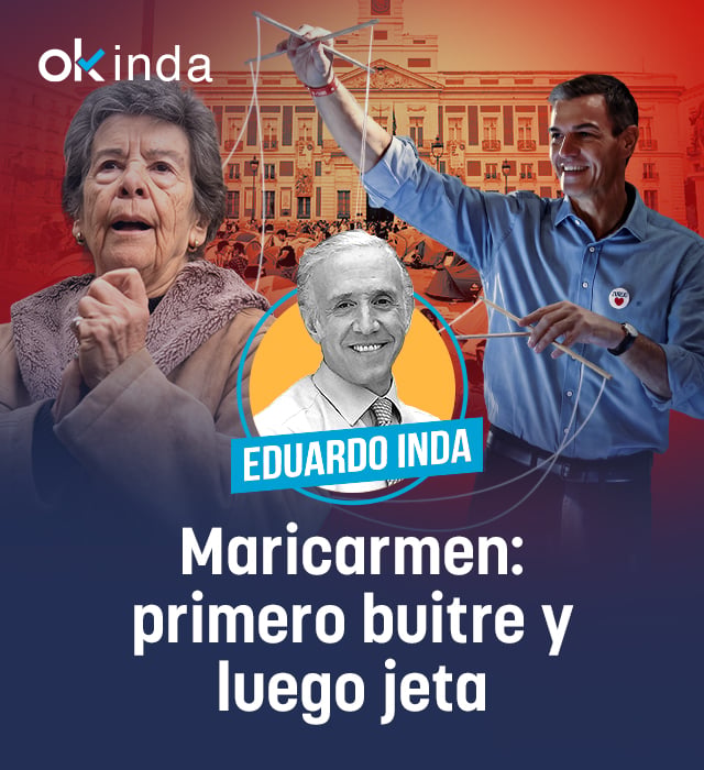 Maricarmen: primero buitre y luego jeta