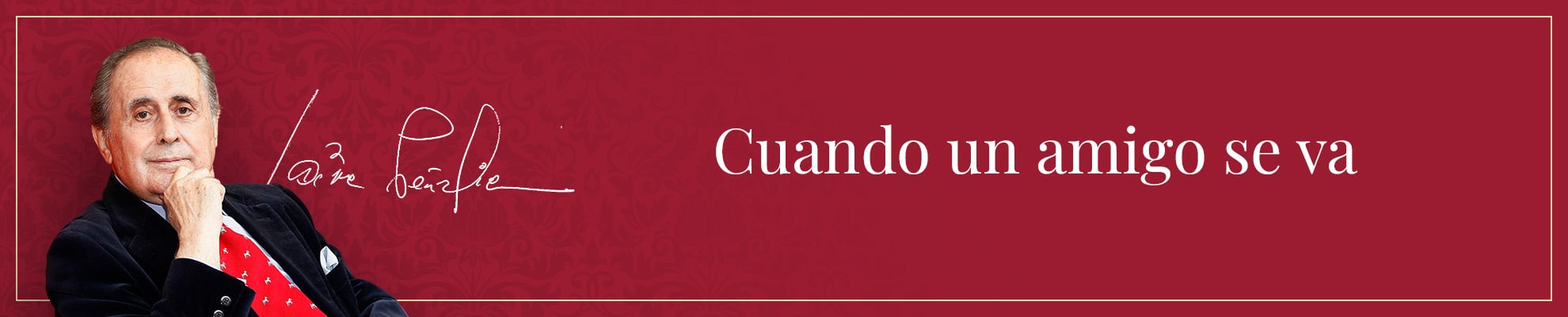 Cuando un amigo se va