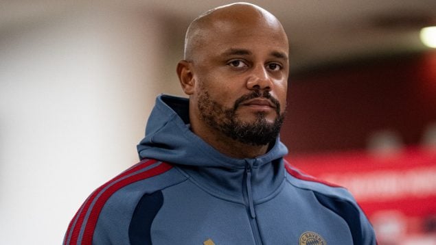 Aggodalom a Bayern Münchennél: Vincent Kompany összeesett az edzésen, az orvosok még vizsgálják