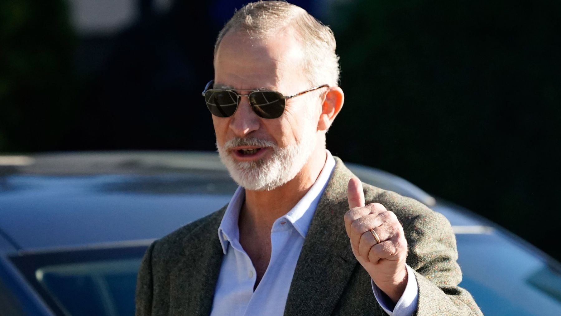 El Rey Felipe VI recibe el alta tras pasar la noche ingresado por su operación cataratas: Todo ha ido bien