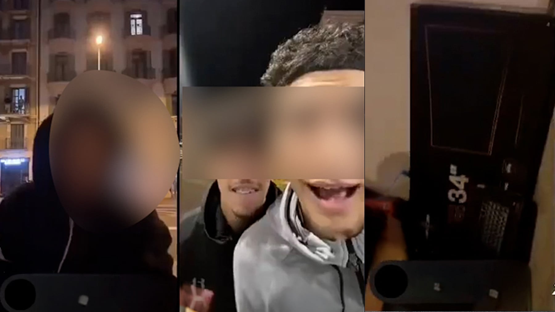Saqueadores magrebíes se chulean de lo que han robado en tiendas de Barcelona: Esto es para ti, norteafricano