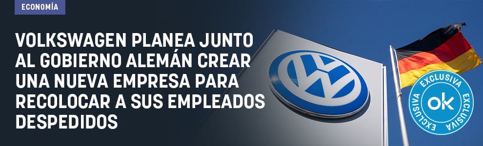 Volkswagen planea junto al Gobierno alemán crear una nueva empresa para recolocar a sus empleados despedidos