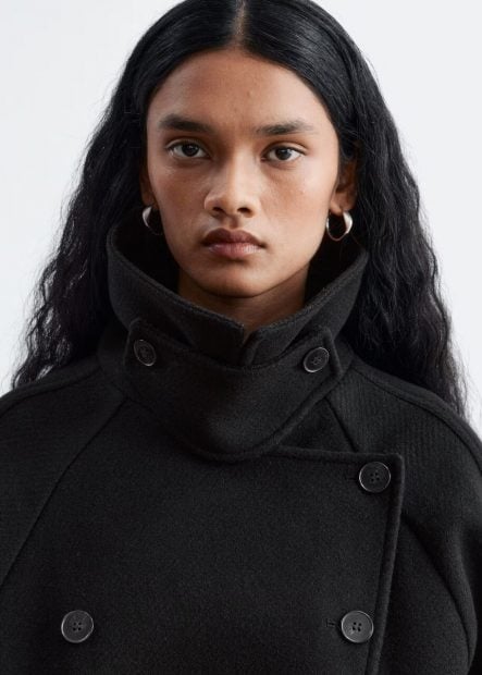chaqueta cuello chimenea tendencias