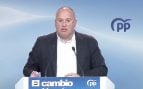 Miguel Tellado en rueda de prensa tras la reunión del Comité de Dirección. Fuente: EP