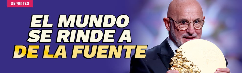 El mundo se rinde a Luis de la Fuente: Trofeo Johan Cruyff al mejor entrenador del planeta