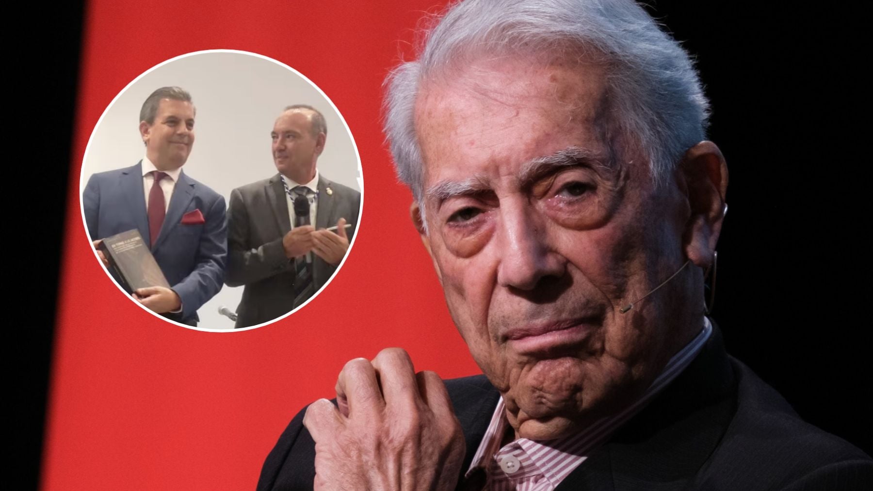 El hijo de Mario Vargas Llosa recoge un premio póstumo. (Foto: EP/Redes Sociales))