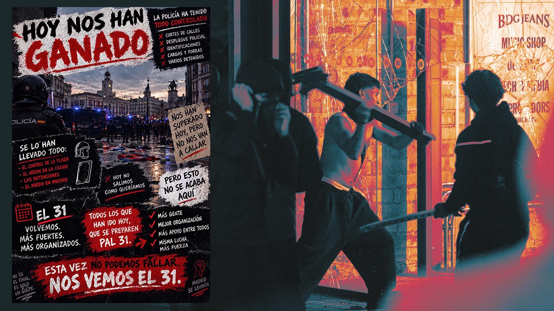 Madrid, objetivo prioritario de los saqueadores de «Blocus».