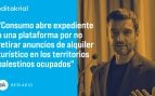 Bustinduy hace méritos para que le nombren ministro de Consumo en Gaza