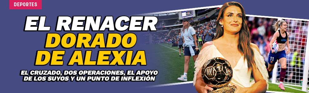 El renacer dorado de Alexia: dos operaciones tras romperse el cruzado, el apoyo de los suyos y un punto de inflexión