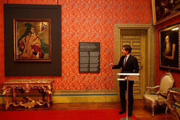 Fernando Fitz-James Stuart y Solís en un acto de La Fundación Casa de Alba. (Foto: Europa Press)
