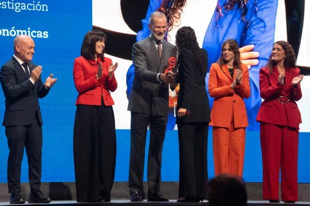 El Rey Felipe VI en los Premios Nacionales de Investigaci&oacute;n 2026. (Foto: Europa Press)