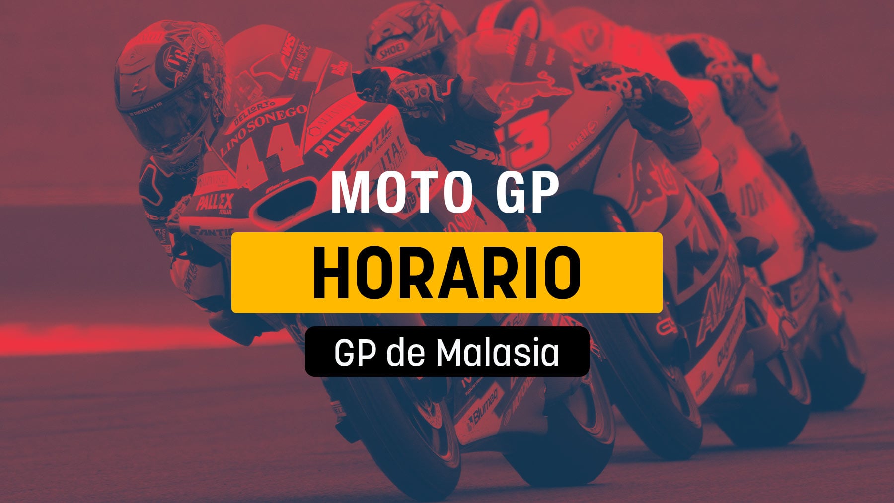 Horario del GP de Malasia: cuándo es la carrera del Mundial de MotoGP 2026 y dónde ver en directo por televisión y en vivo online gratis