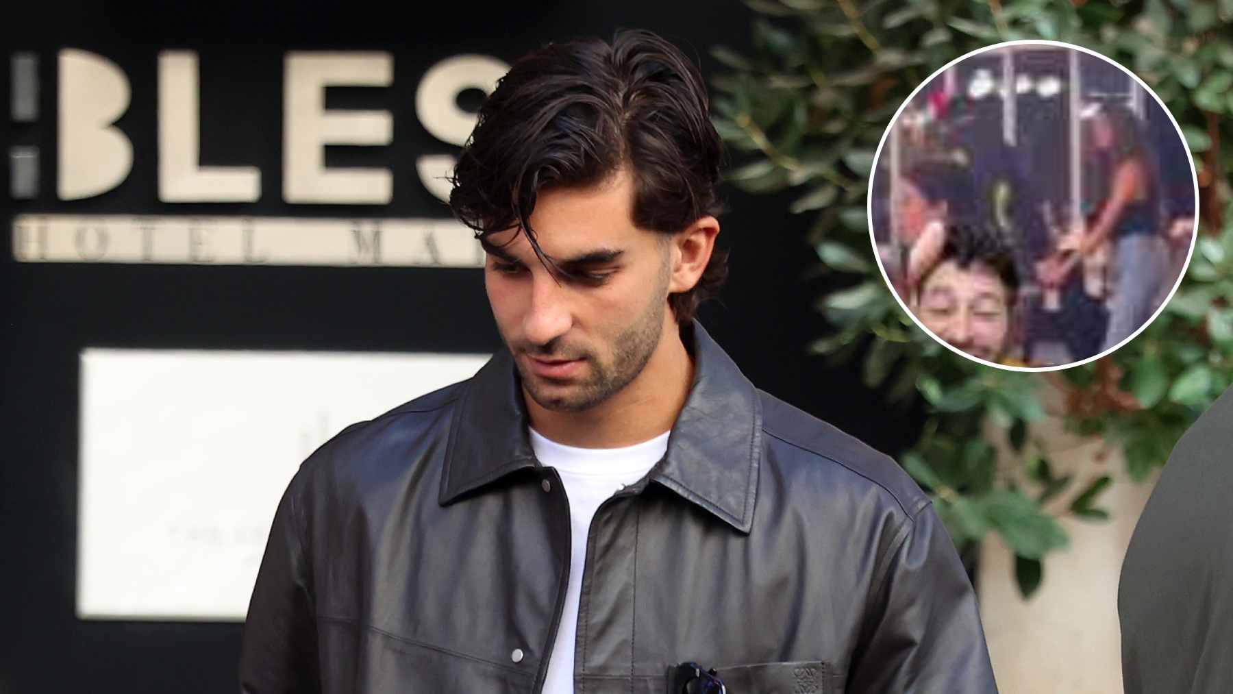 Ferran Torres y Sara Sampaio en París. (Foto: Europa Press)