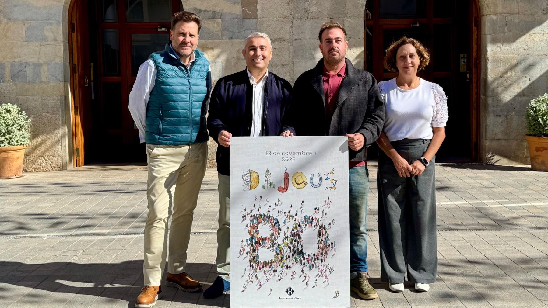 Inca presenta el cartel del Dijous Bo 2026, obra del diseñador Rubén-Dario Garcia-Pujals