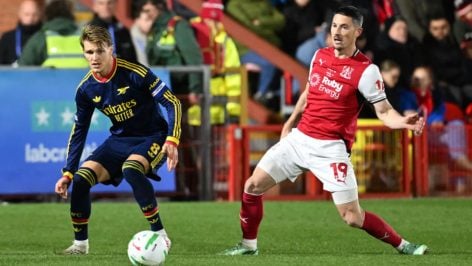 El Arsenal cae contra el Fleetwood Town de cuarta inglesa. (arsenal.com)