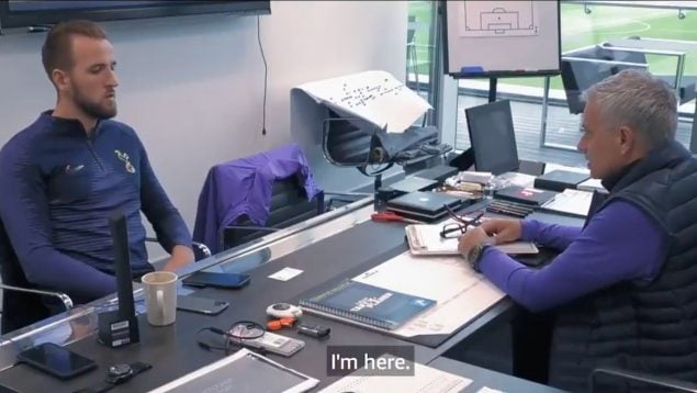 Mourinho régmúlt beszélgetése Harry Kane-nel, ami öt év múlva Aranylabdához vezetett