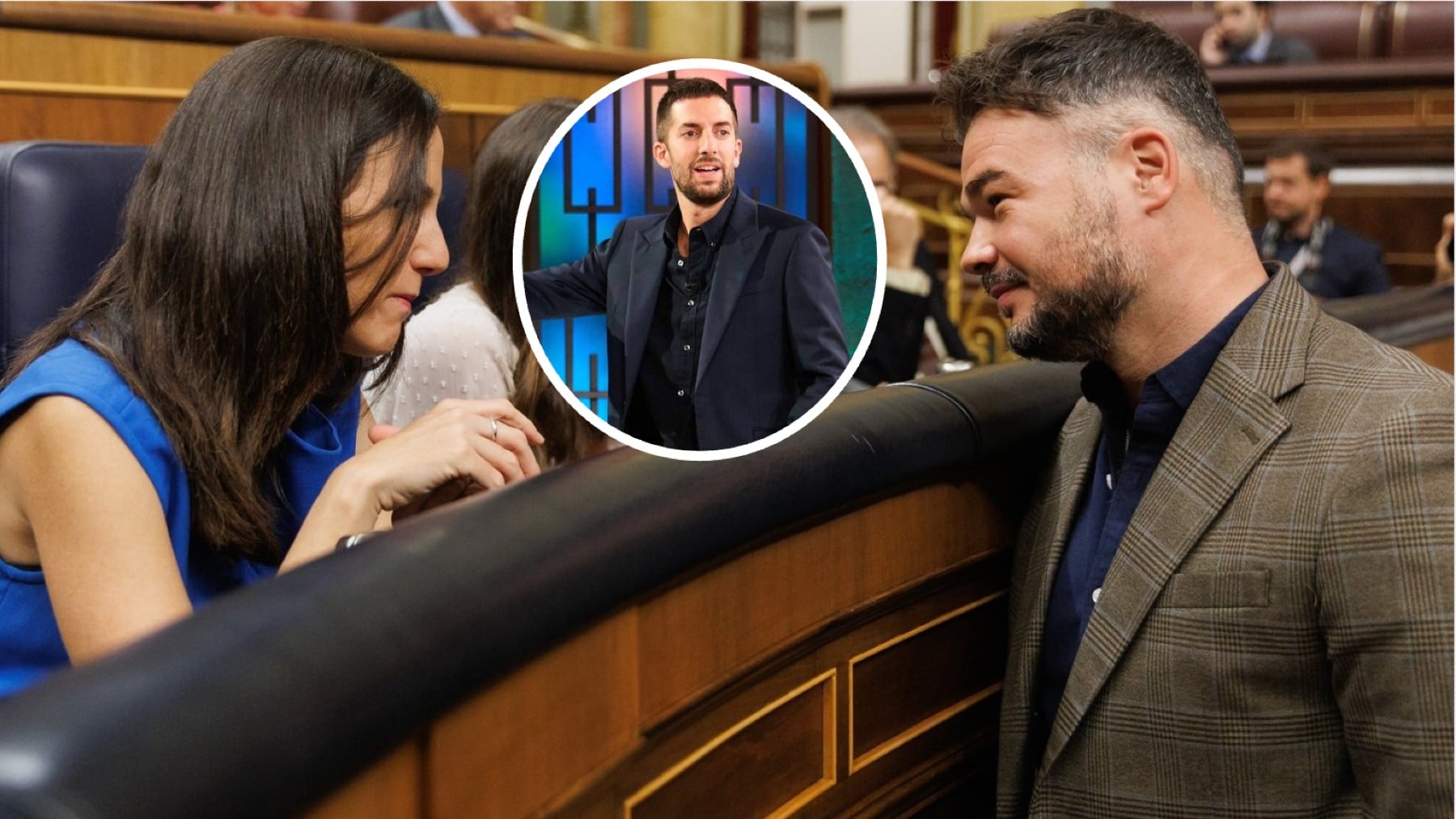 Irene Montero y Gabriel Rufián ( EP) serán entrevistados por David Broncano (TVE).
