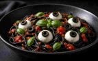 Ojos de mozzarella para Halloween: receta fácil y original
