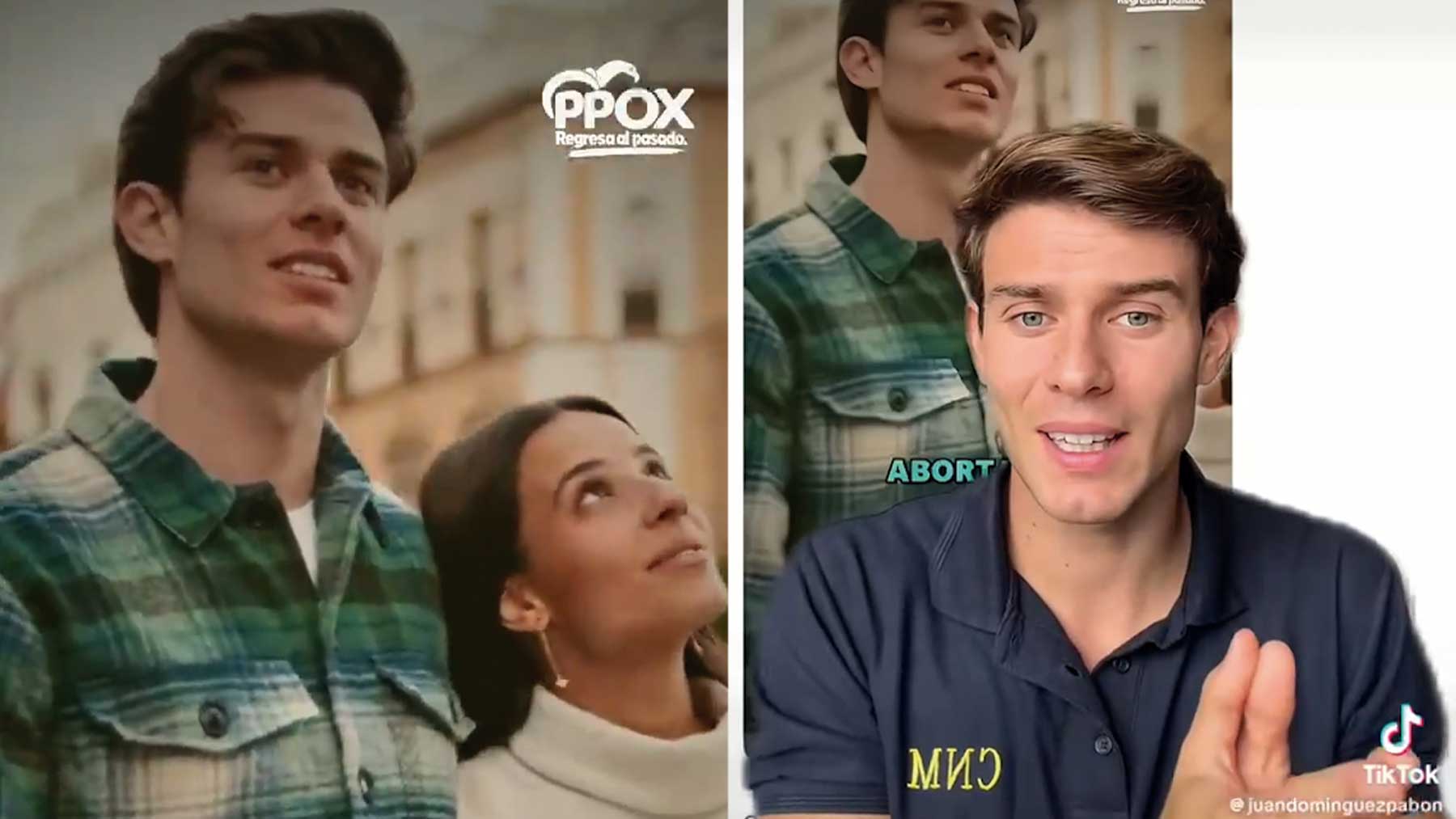 El PSOE utiliza sin permiso la imagen de un influencer sevillano: A ver si quitan esto de aquí, porque a mí no me apetece