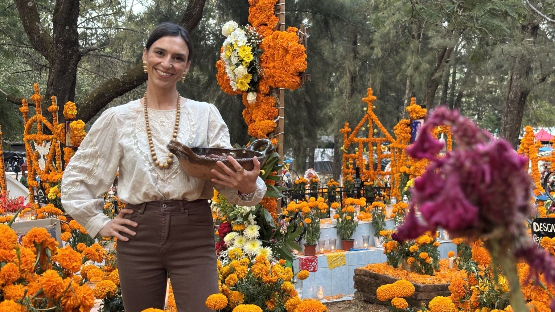 Verónica Zumalacárregui, presentadora de ‘Día de Muertos’ (Canal Cocina)