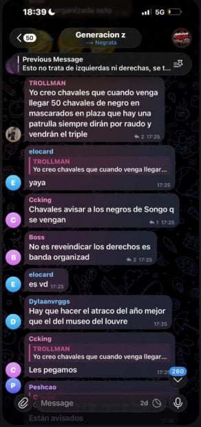 telegram grupo mallorca protesta